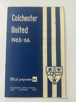 Colchester United v Newport County - 27/11/65