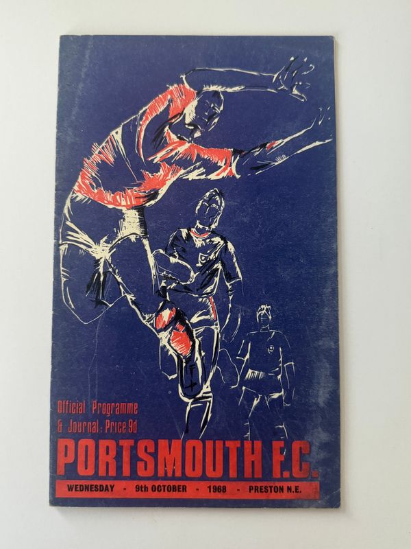 Portsmouth v Preston North End - 9/10/68