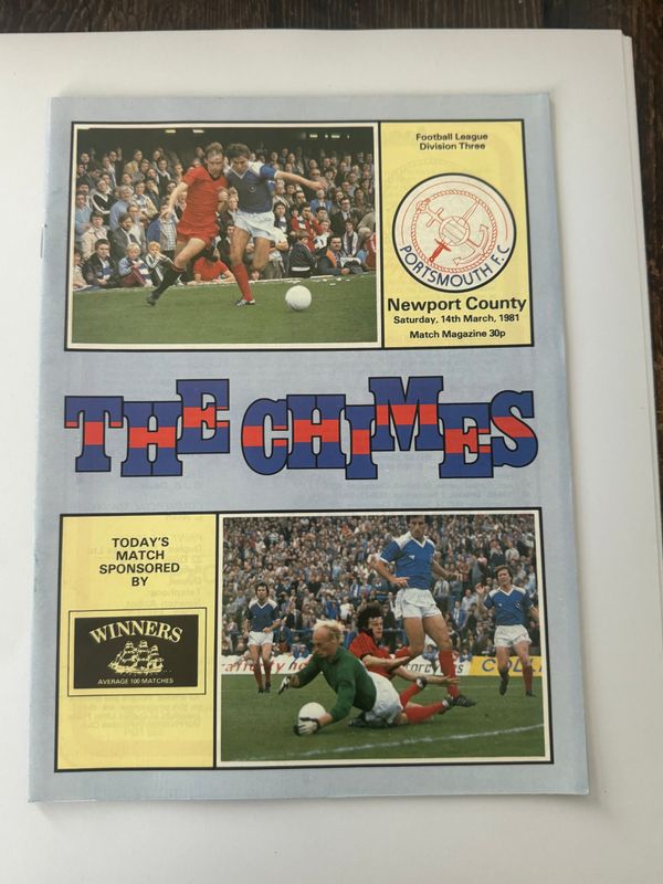 Portsmouth v Newport County - 14/3/81