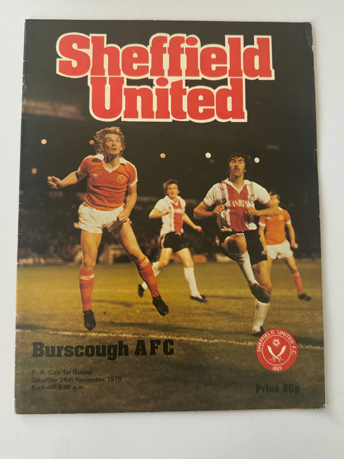 Sheffield United v Burscough - 24/11/79