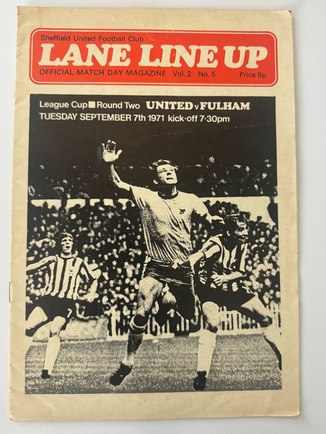Sheffield United v Fulham - 7/9/71