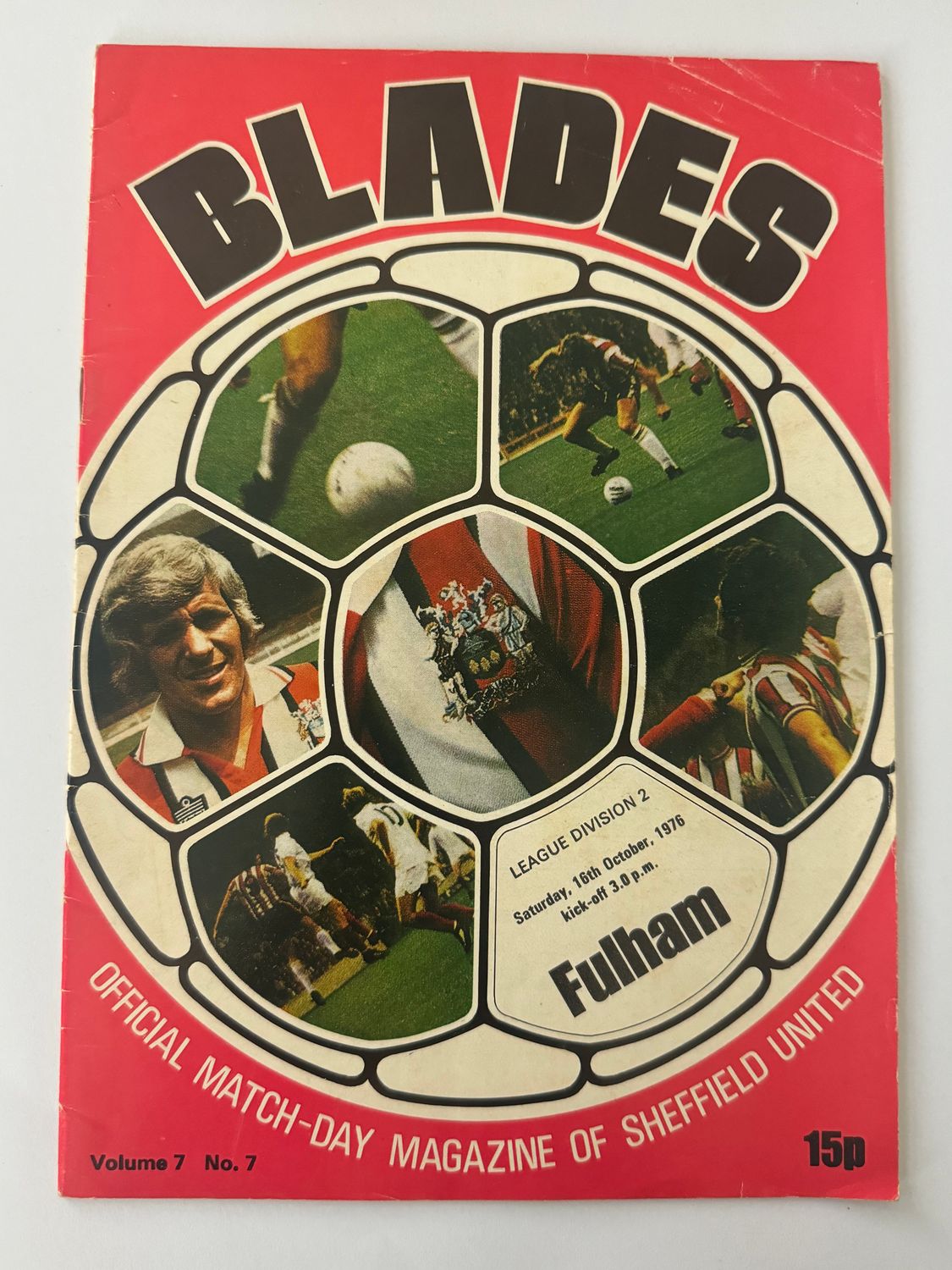 Sheffield United v Fulham - 16/10/76