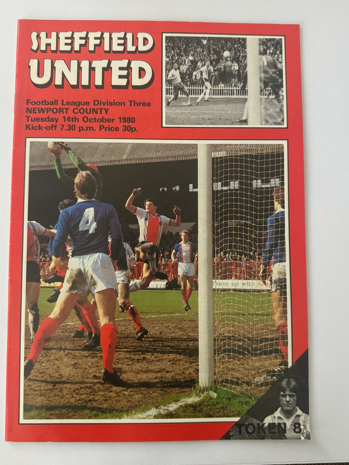 Sheffield United v Newport County - 14/10/80