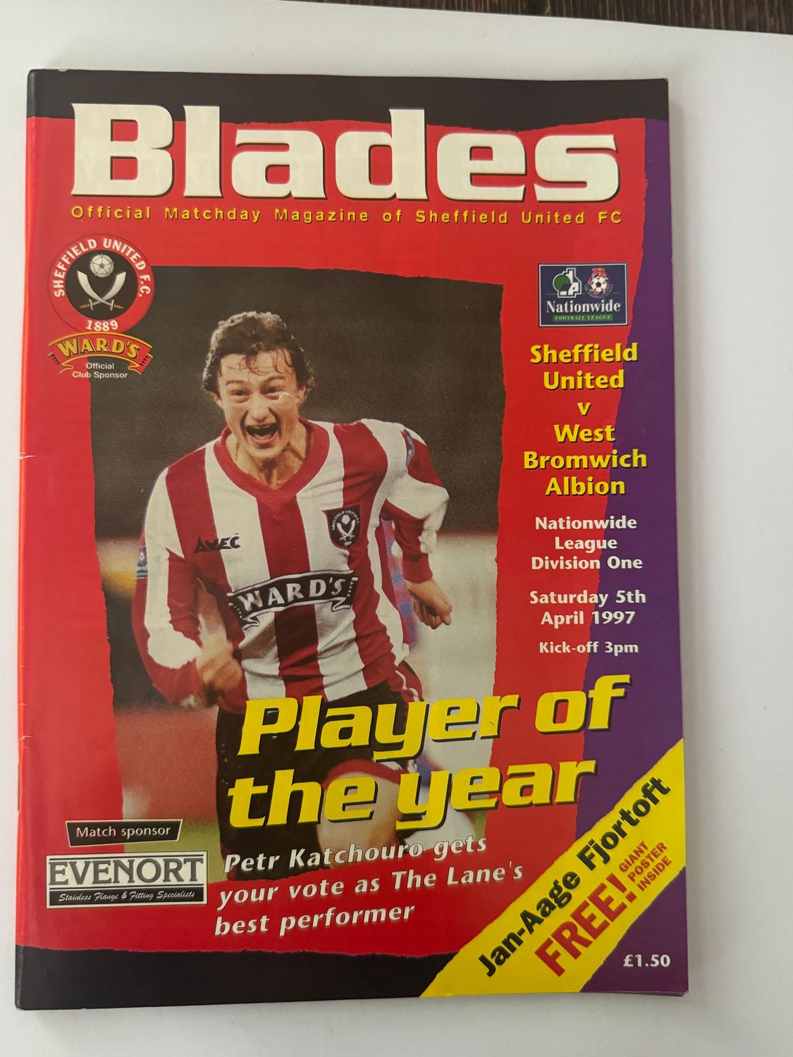 Sheffield United v WBA - 5/4/97