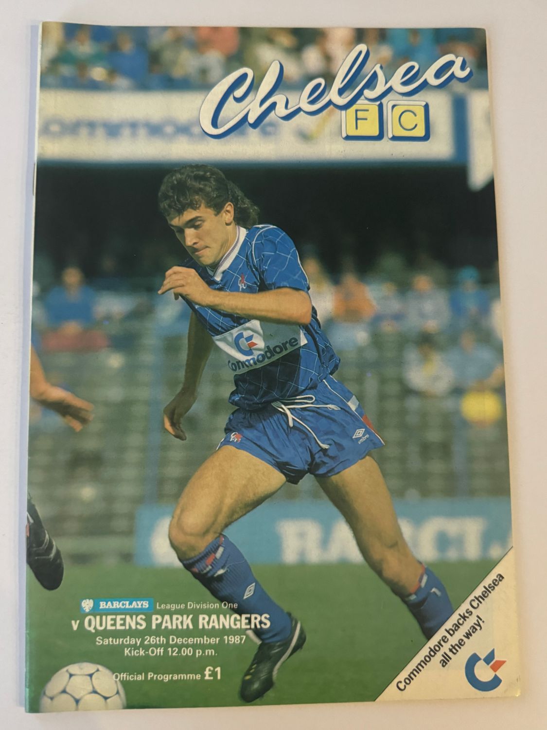 Chelsea v QPR - 26/12/87
