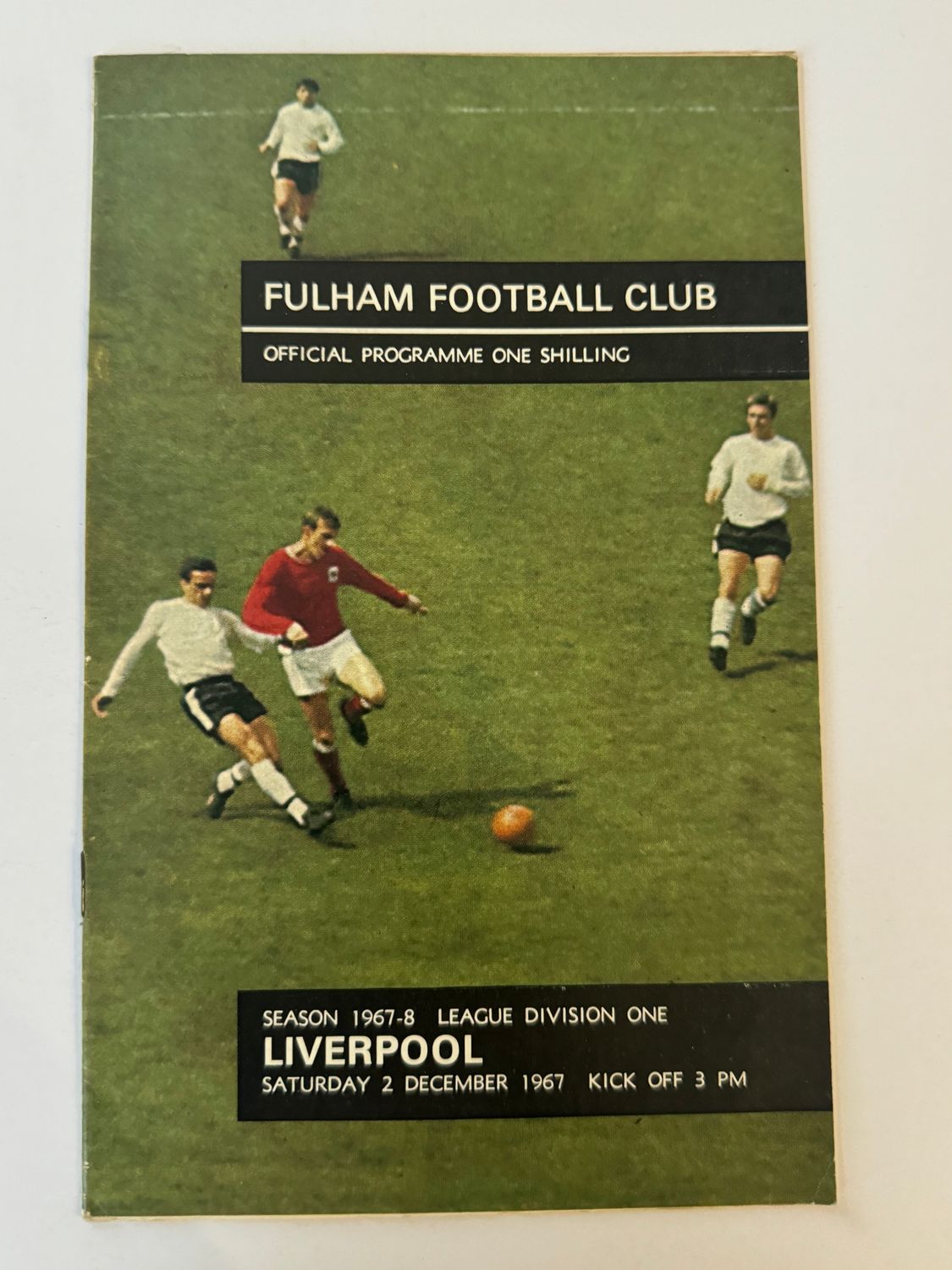Fulham v Liverpool - 2/12/67