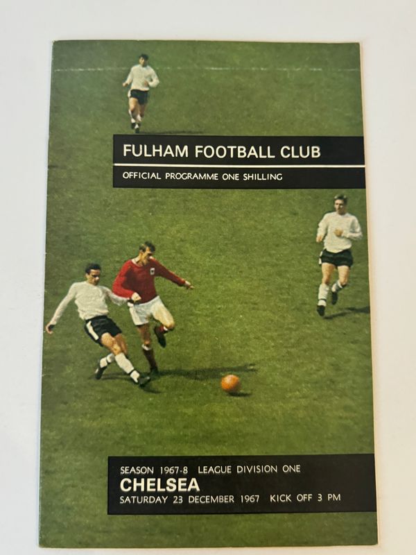 Fulham v Chelsea - 23/12/67