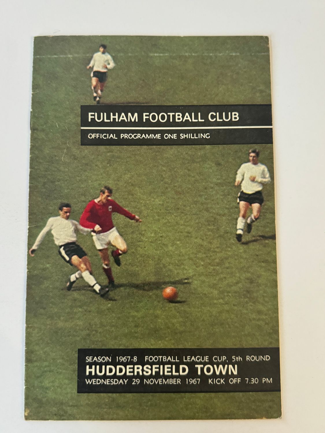 Fulham v Huddersfield Town - 29/11/67