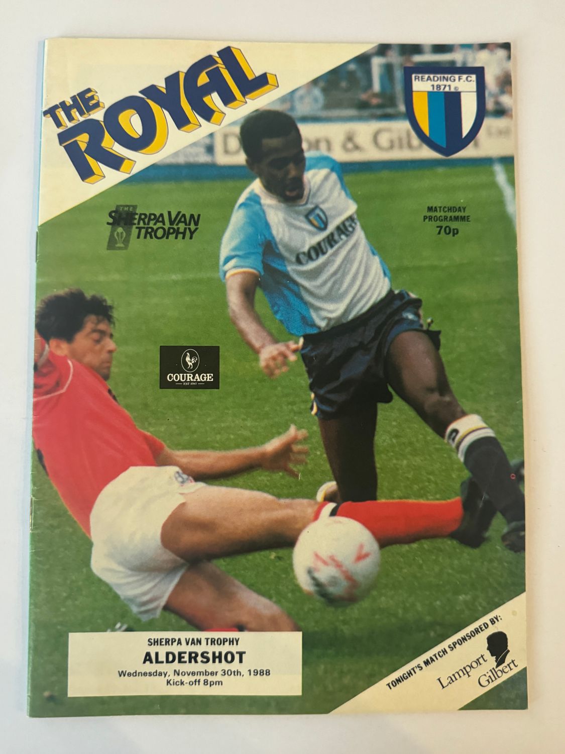 Reading v Aldershot - 30/11/88