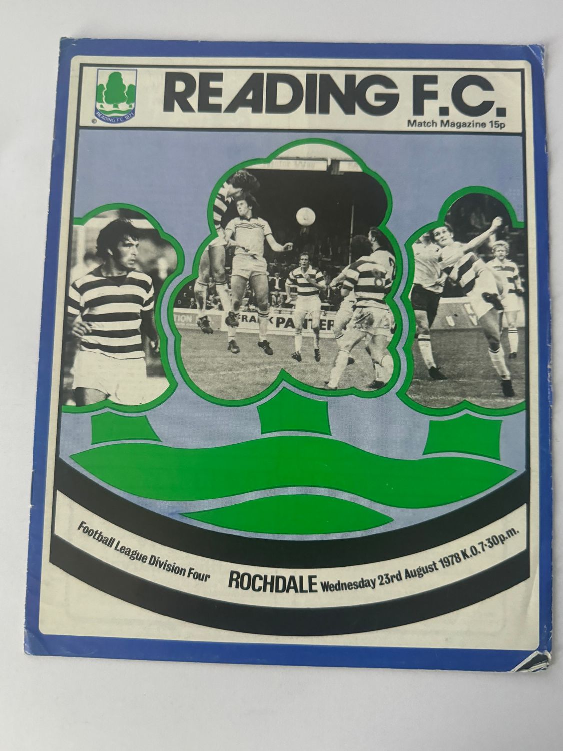 Reading v Rochdale - 23/8/78