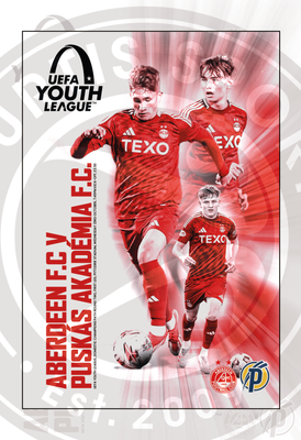 Aberdeen U19 v Puskás Akadémia - 23/10/24