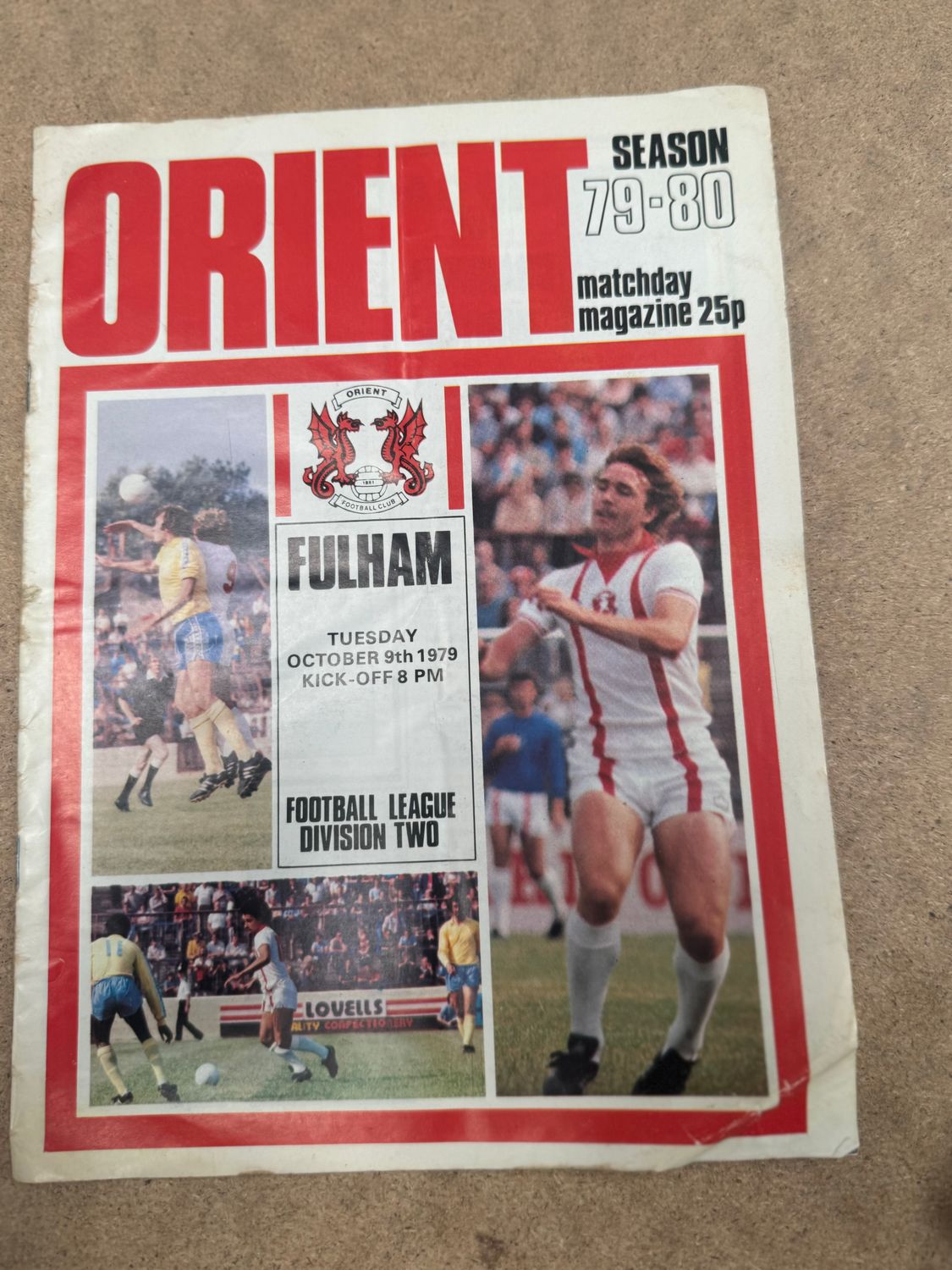 Leyton Orient v Fulham - 9/10/79