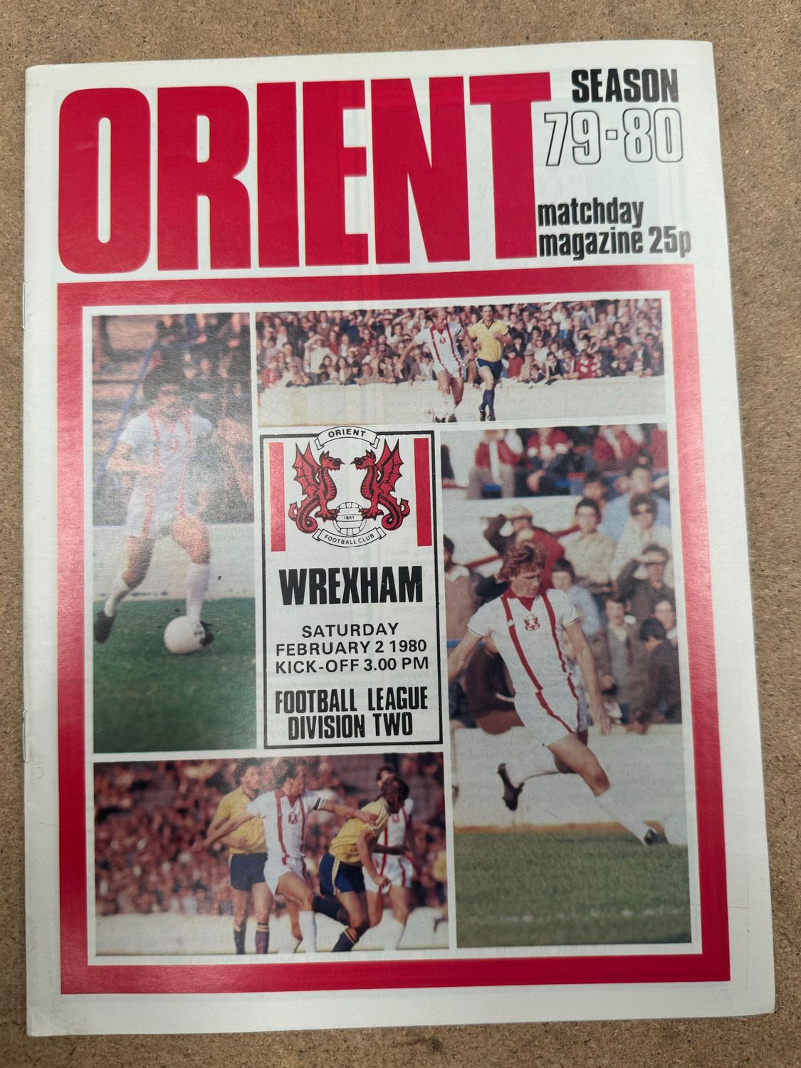 Leyton Orient v Wrexham - 2/2/80