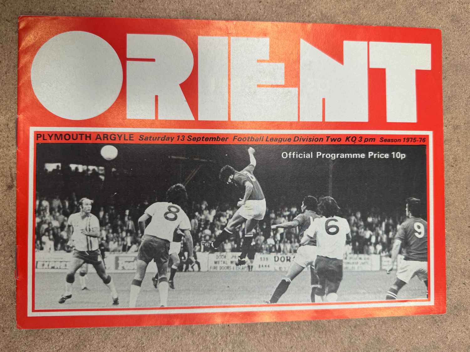 Leyton Orient v Plymouth Argyle - 13/9/75