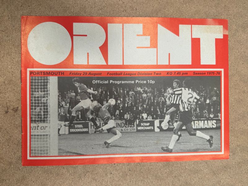 Leyton Orient v Portsmouth - 29/8/75