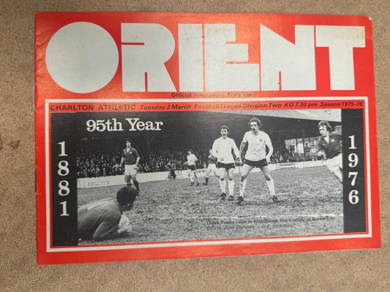 Leyton Orient v Charlton Athletic - 2/3/76