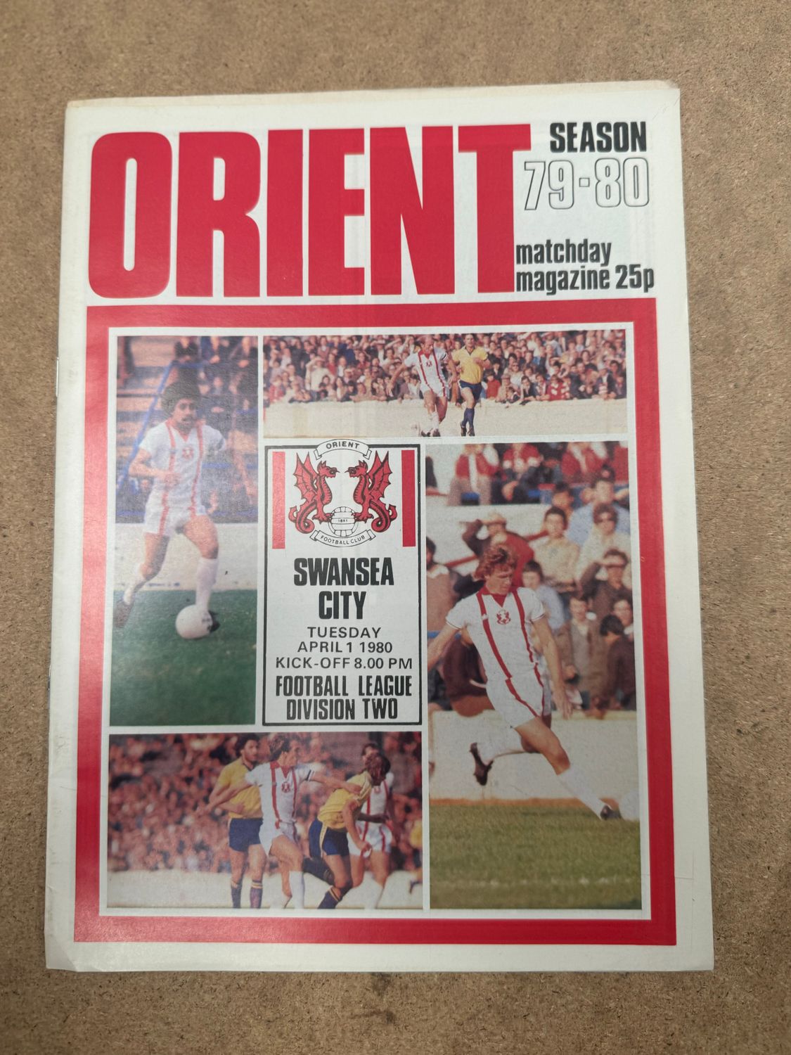 Leyton Orient v Swansea City - 1/1/80