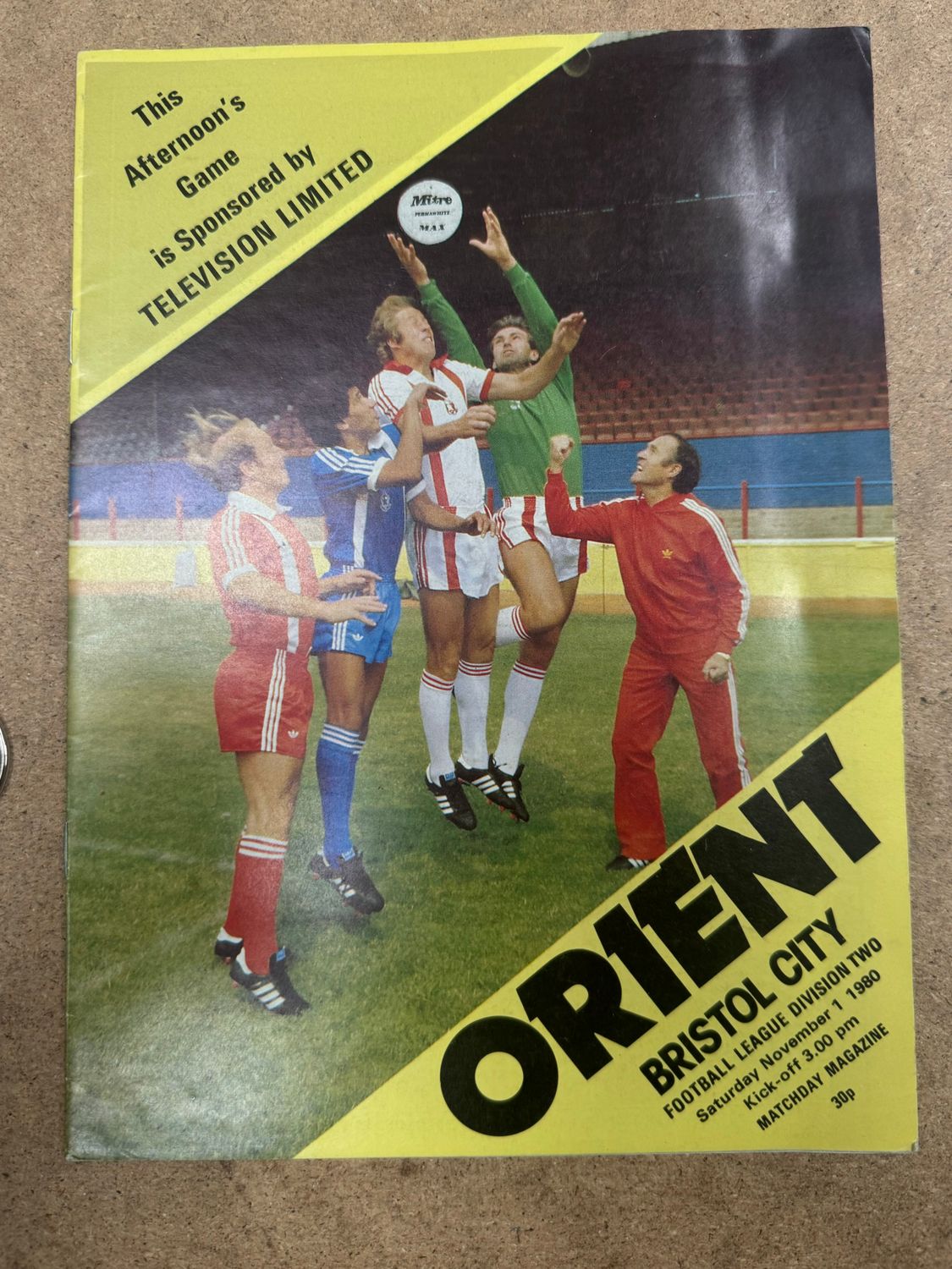 Leyton Orient v Bristol City - 1/11/80