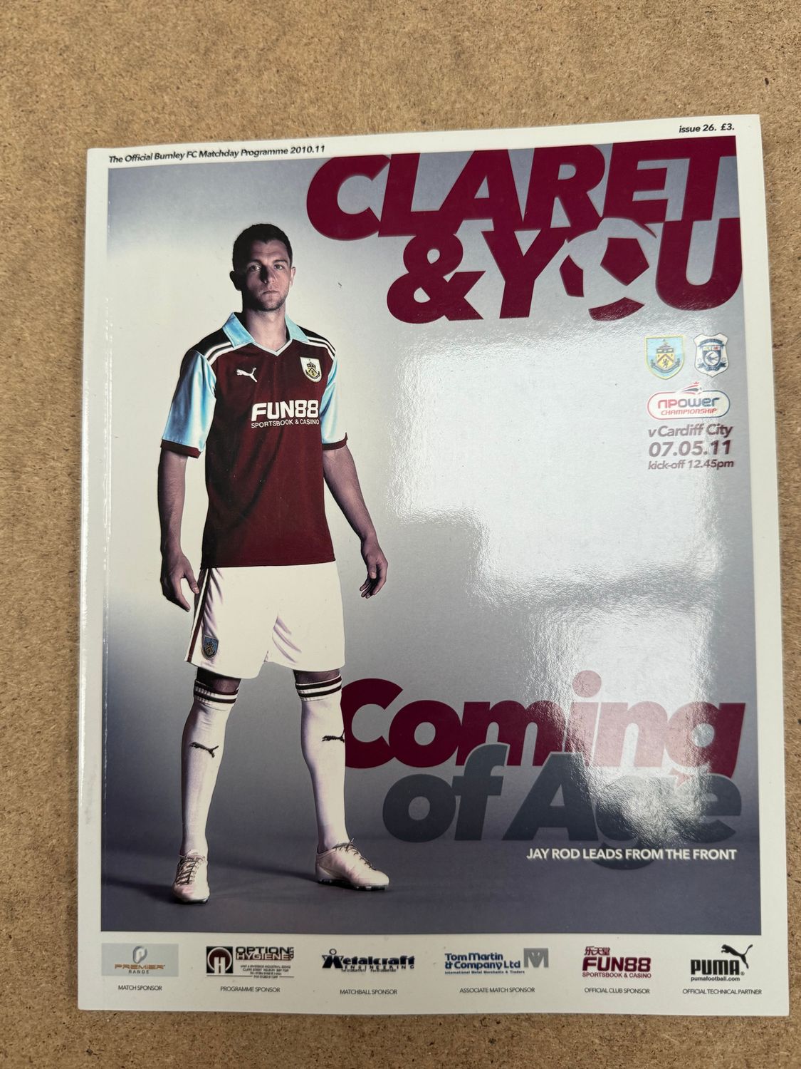 Burnley v Cardiff City - 7/5/11