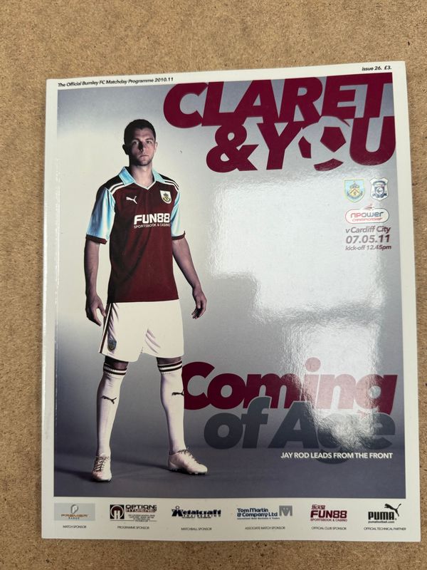 Burnley v Cardiff City - 7/5/11