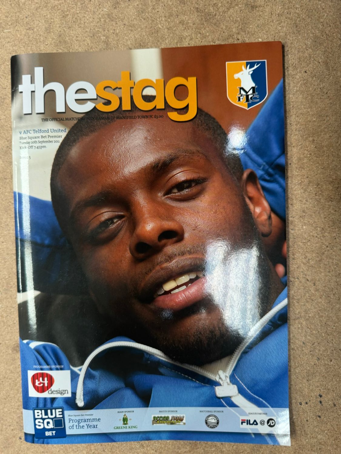 Mansfield Town v Telford United - 20/9/11