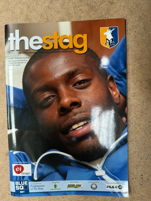 Mansfield Town v Telford United - 20/9/11