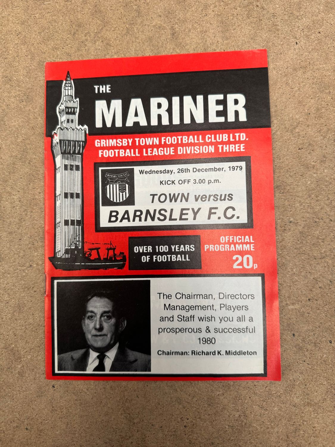 Grimsby Town v Barnsley  - 26/12/79