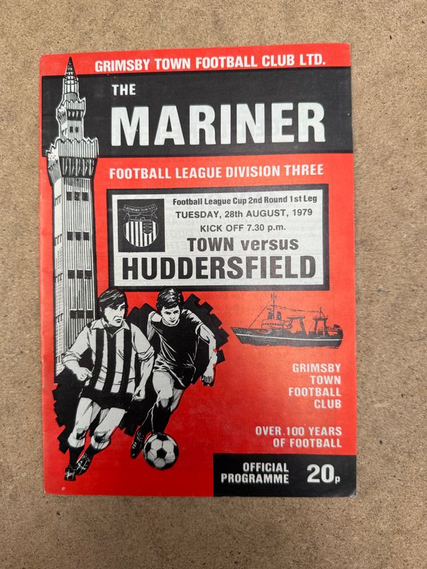 Grimsby Town v Huddersfield Town  - 28/8/79