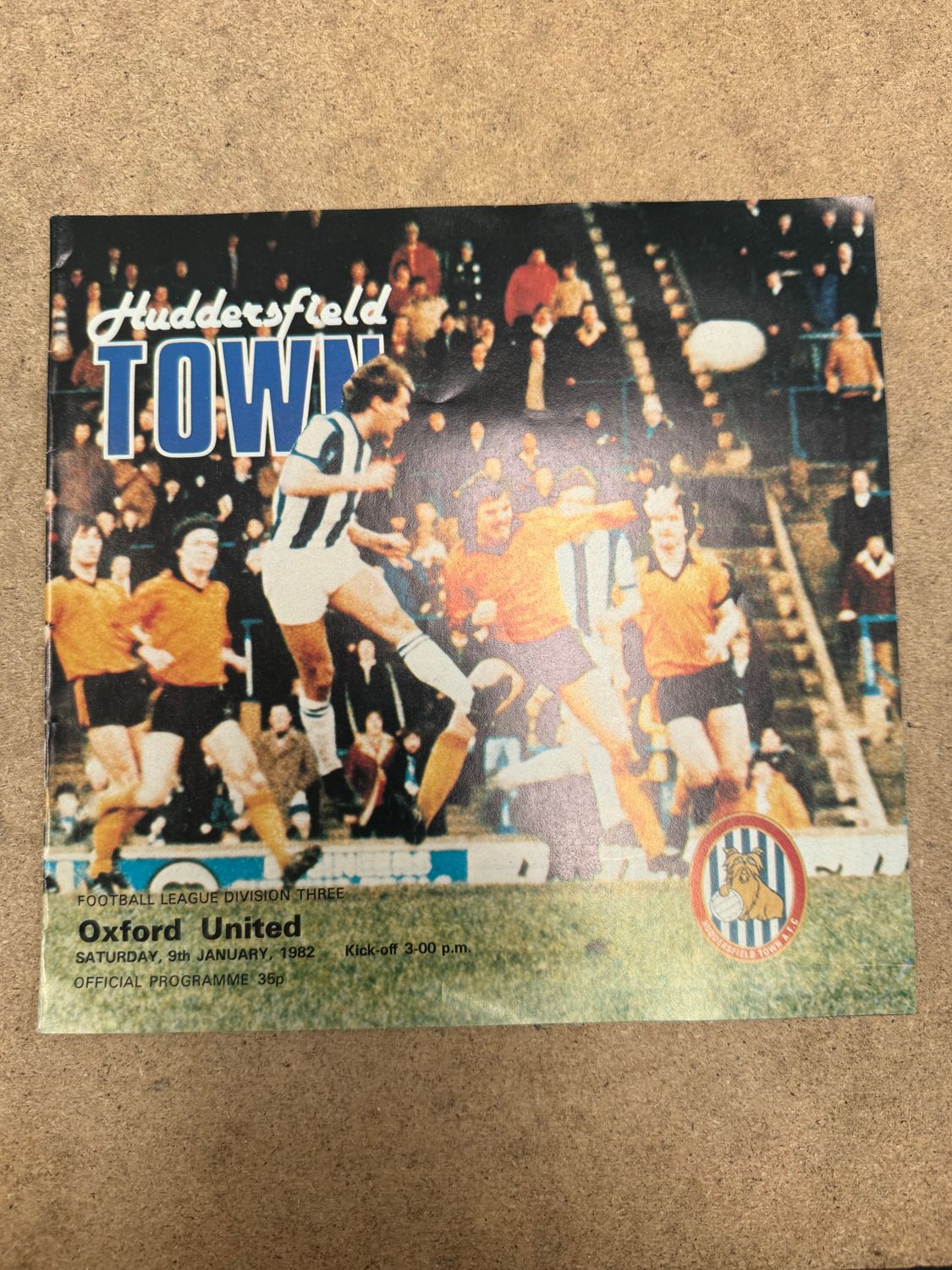 Huddersfield Town v Oxford United - 9/1/82