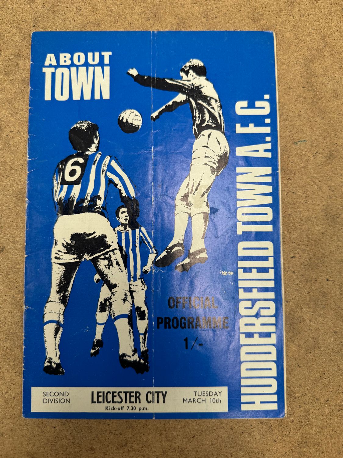 Huddersfield Town v Leicester City - 10/3/70