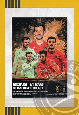 Dumbarton v Inverness CT - 26/10/24