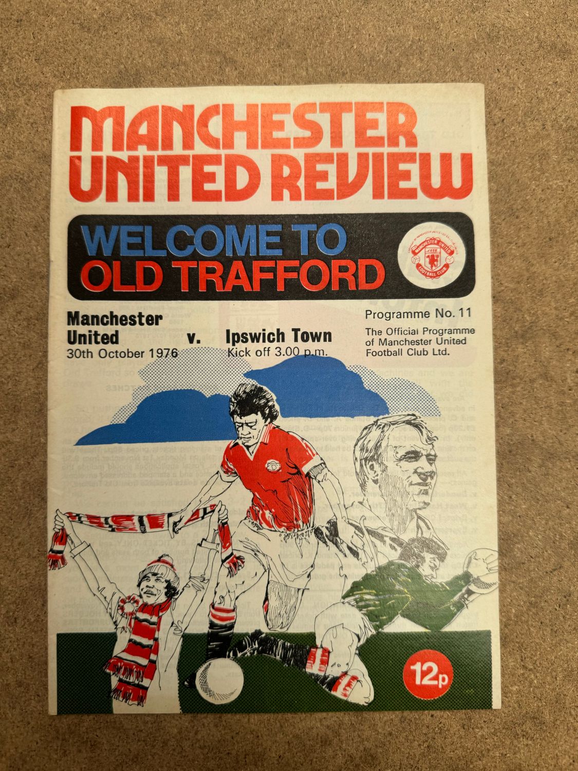 Manchester United v Ipswich Town - 30/10/76