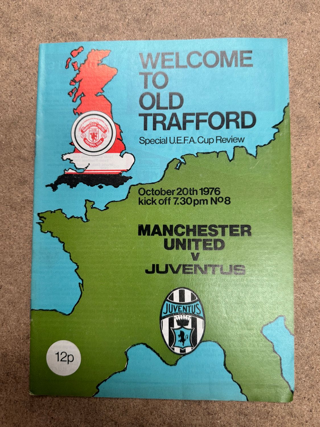 Manchester United v Juventus - 20/10/76