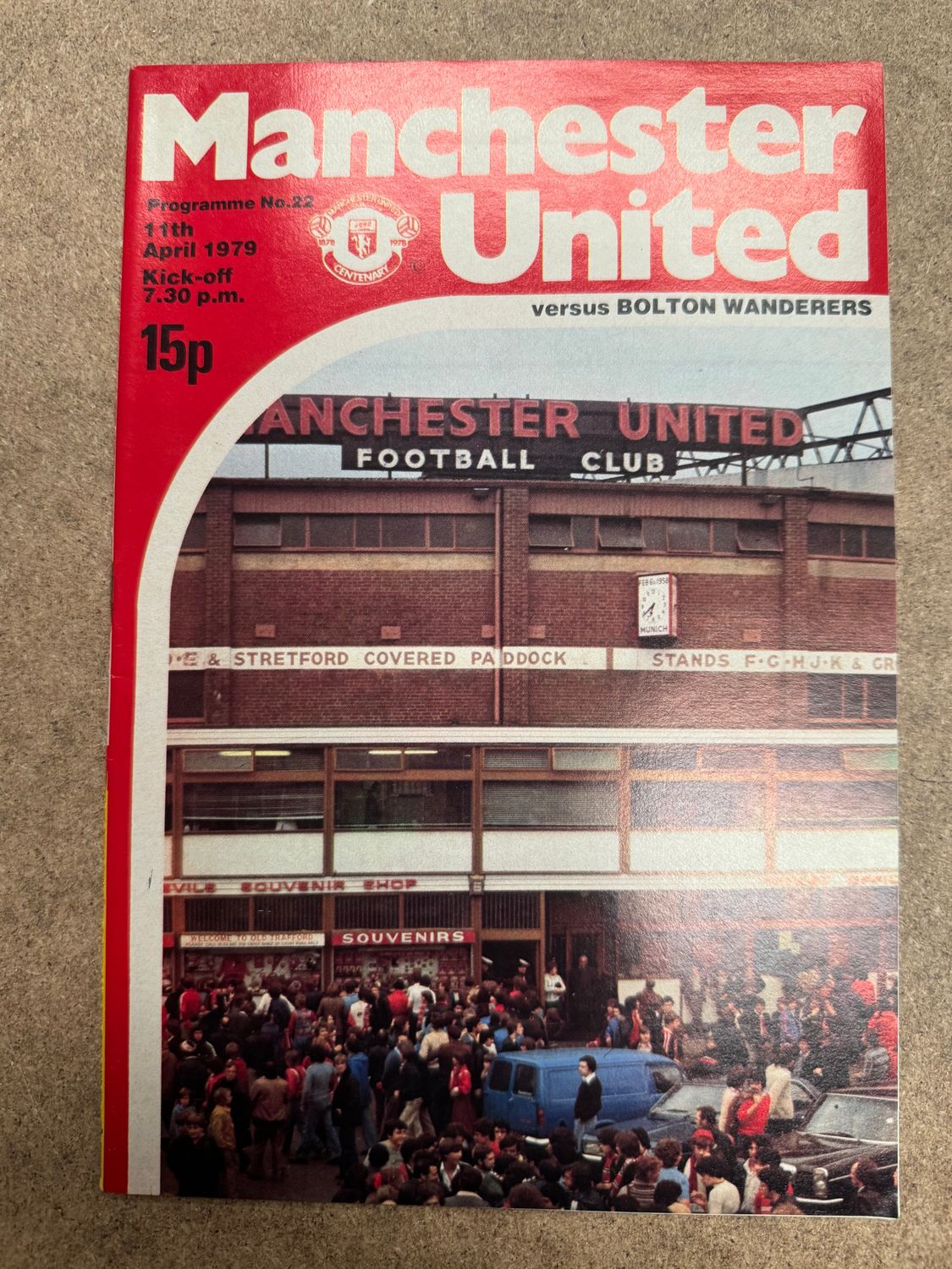Manchester United v Bolton Wanderers - 11/4/79