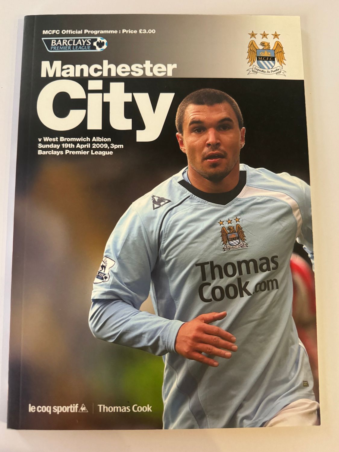 Manchester City v WBA - 19/4/09