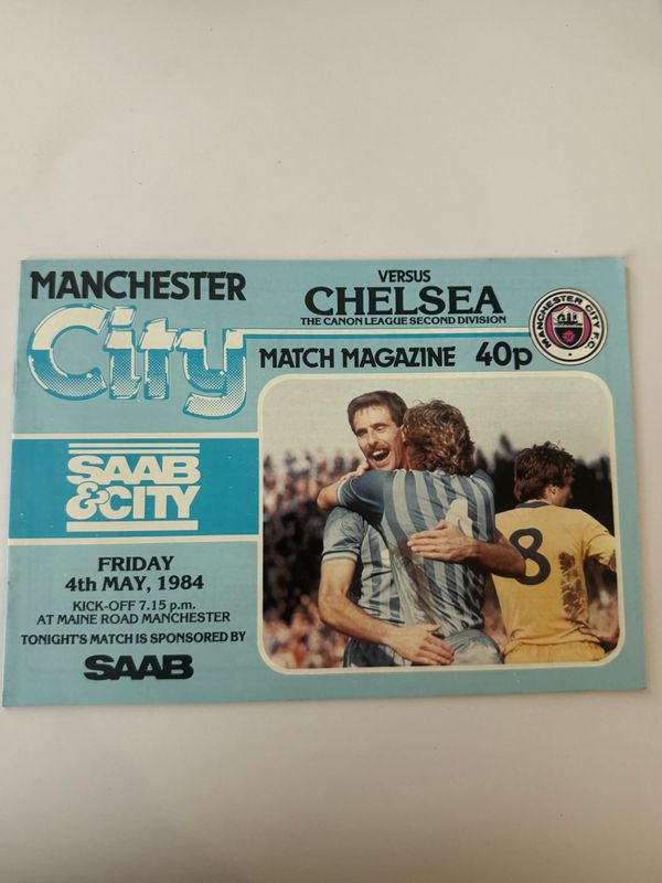 Manchester City v  Chelsea - 4/5/84