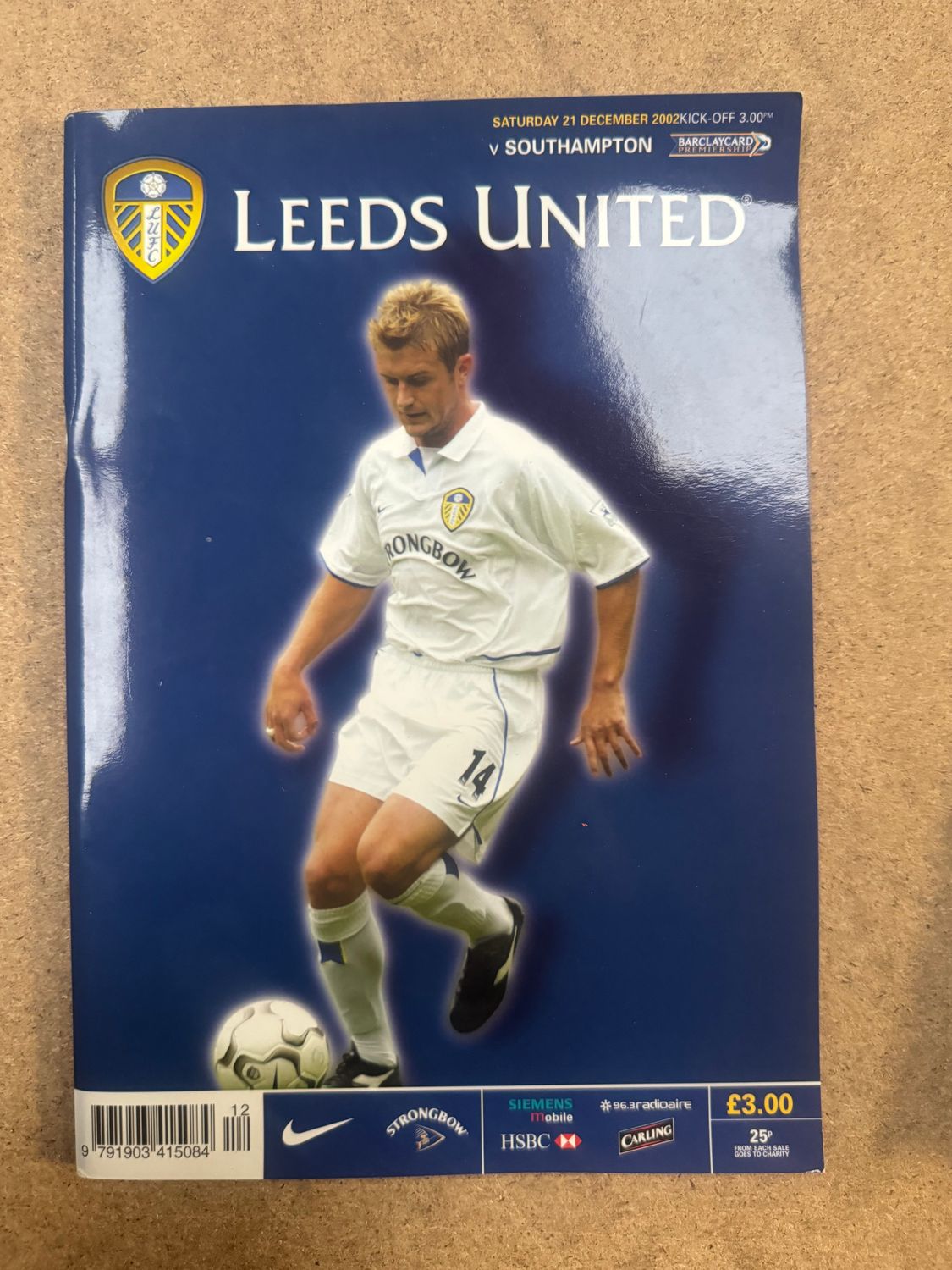 Leeds United v Southampton  - 21/12/02