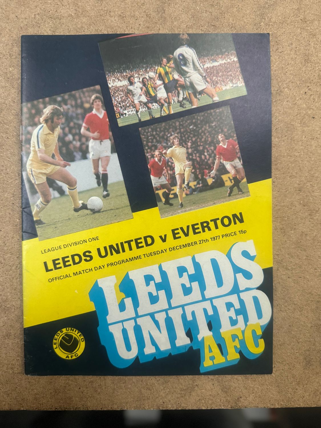 Leeds United v Everton  - 27/12/77