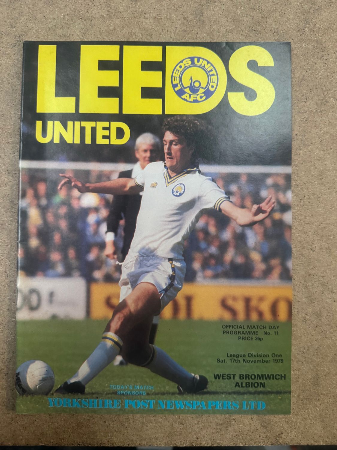 Leeds United v WBA  - 17/11/79