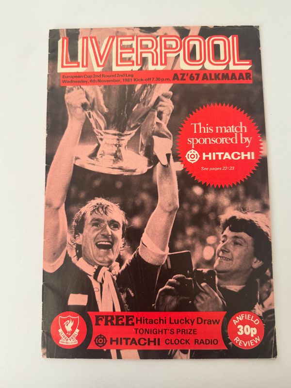 Liverpool v AZ 67 Alkmaar - 4/11/81