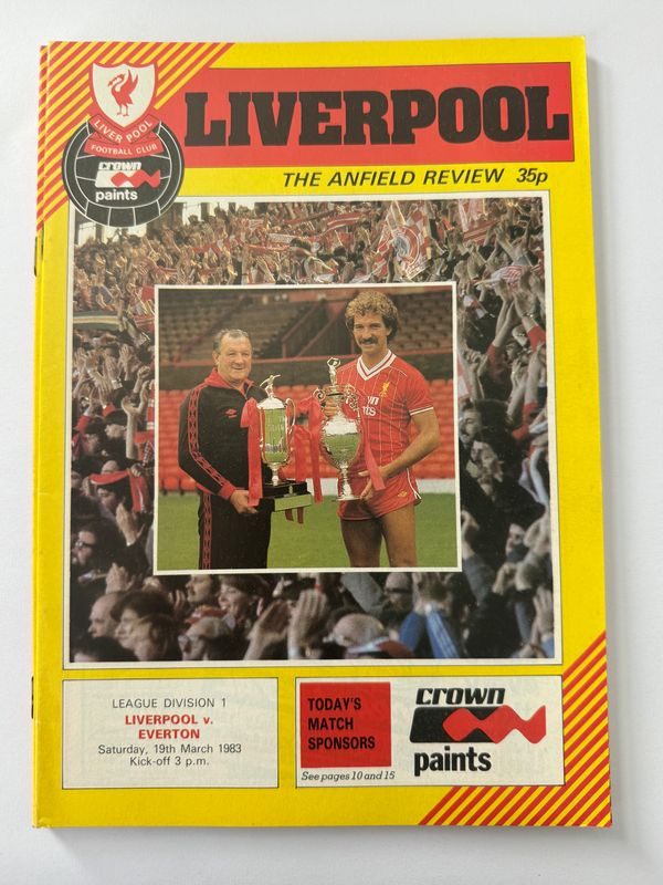 Liverpool v Everton - 19/3/83