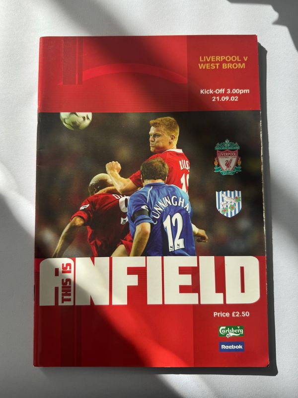 Liverpool v WBA - 21/09/02