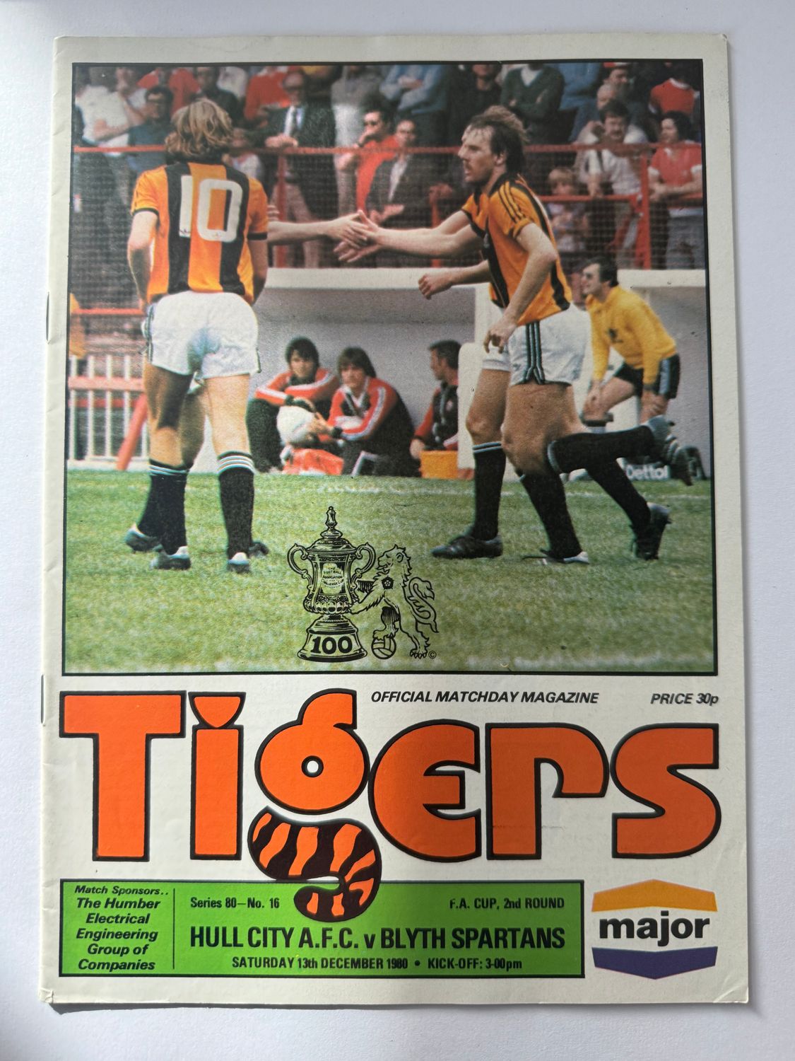 Hull City v Blyth Spartans - 13/12/80
