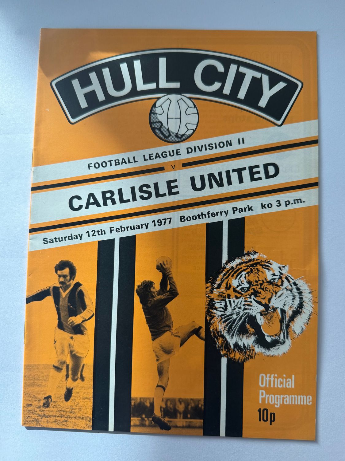 Hull City v Carlisle United - 12/2/77