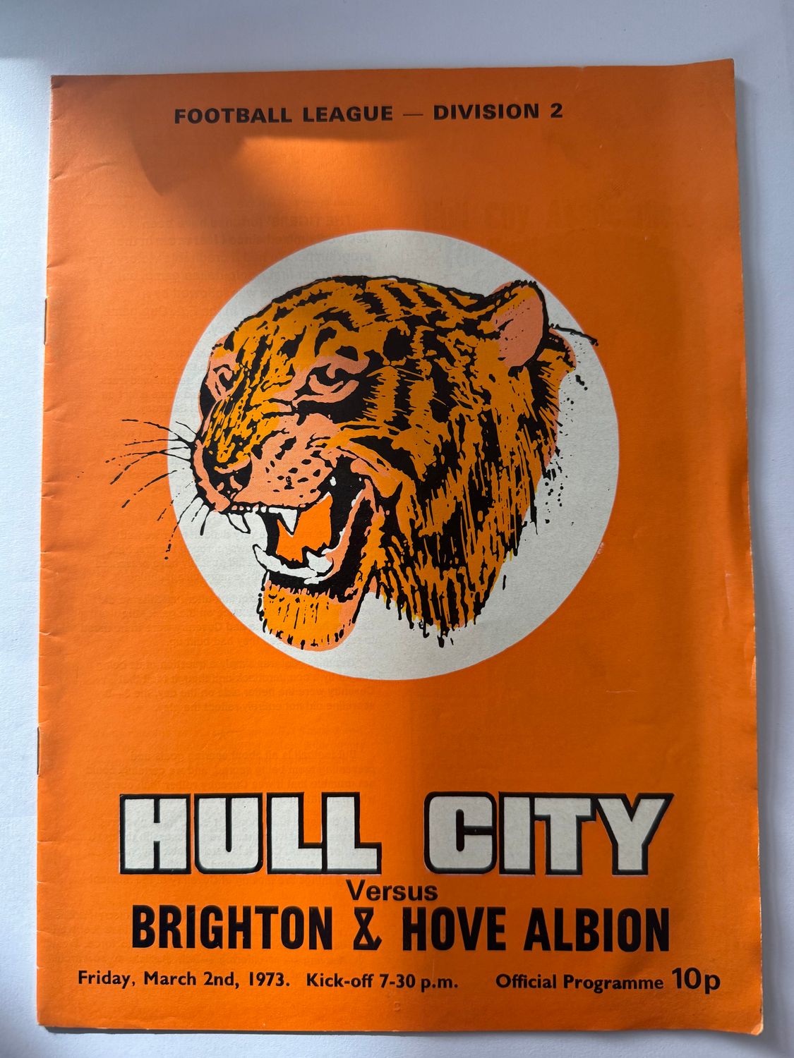 Hull City v Brighton - 2/3/73