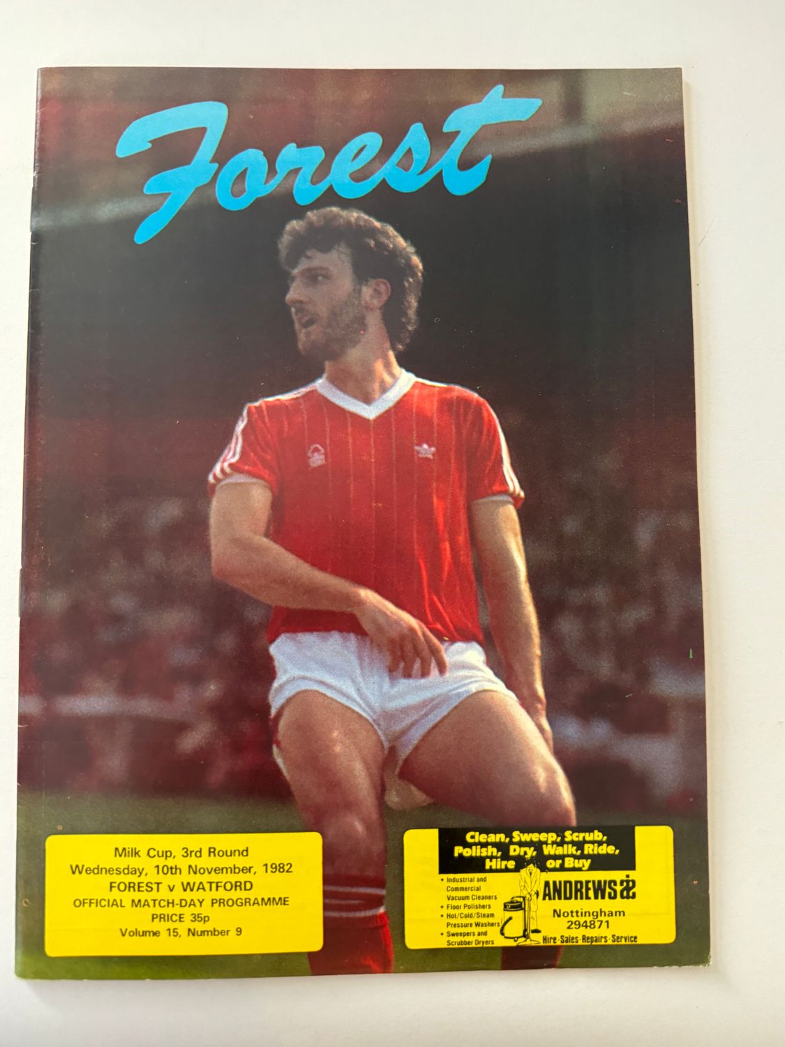 Nottingham Forest v Watford - 10/11/82