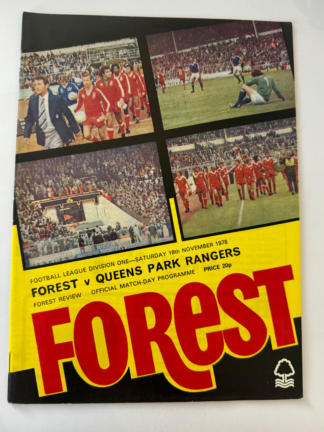 Nottingham Forest v QPR - 18/11/78