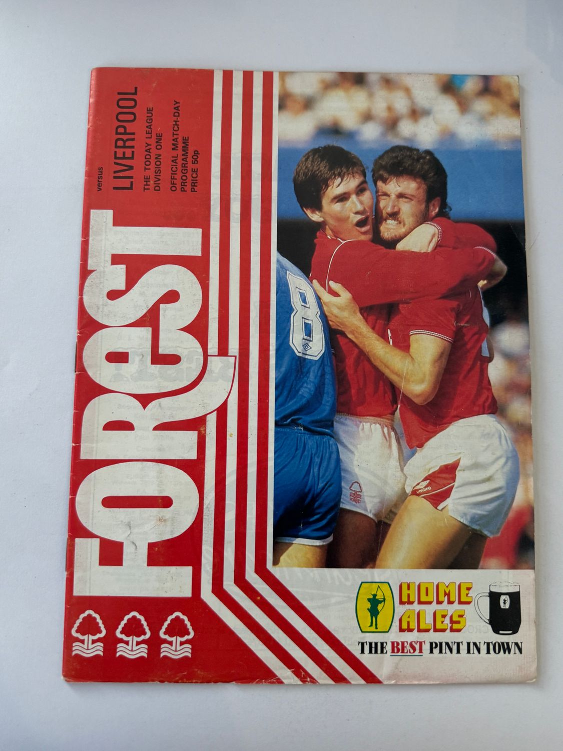 Nottingham Forest v Liverpool - 1/1/87