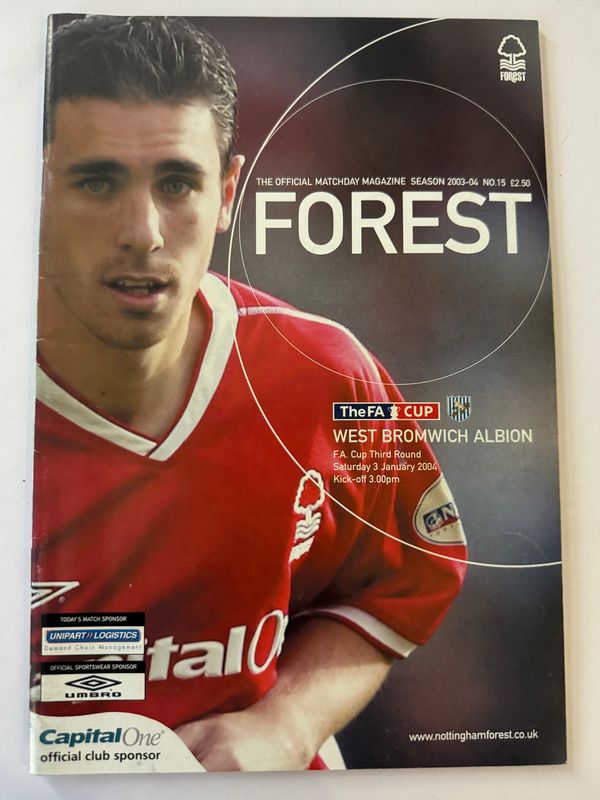 Nottingham Forest v WBA - 3/1/04