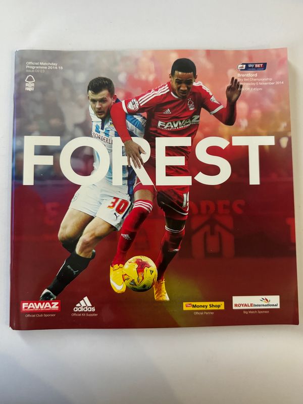 Nottingham Forest v Brentford - 5/11/14